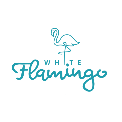 ligher wtih white flamingo